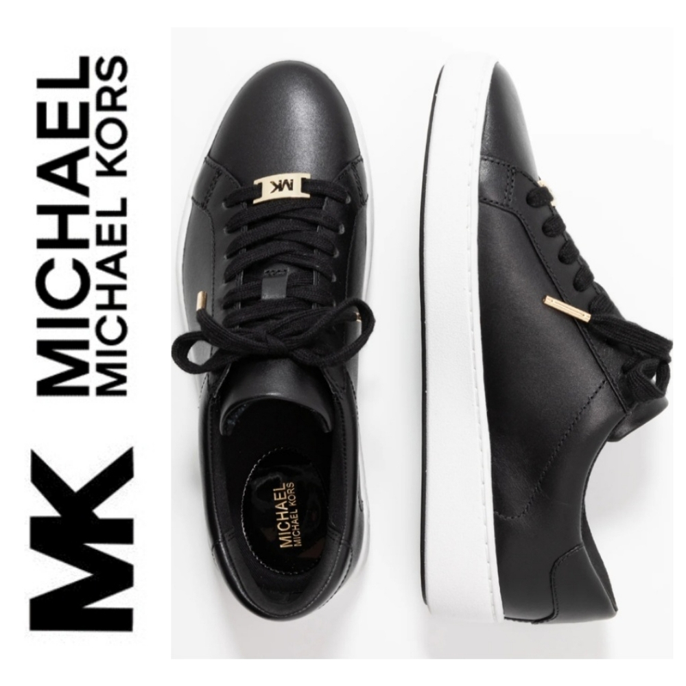 NWOT NO BOX Michael Kors Leather Irving Sneakers Sz: 10
